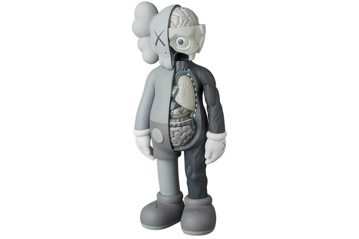 KAWS Companion Flayed Open Edition Vinyl Figure Grey - view 1