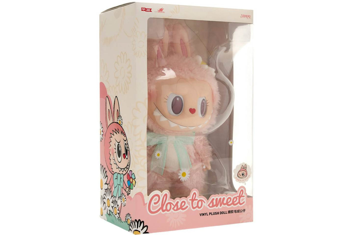 Pop Mart Labubu Mokoko Close to Sweet Vinyl Plush Doll
